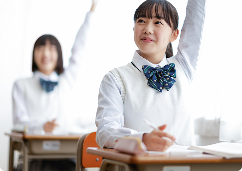 生徒との信頼関係を大切にしています。