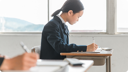 自習室開放で学習習慣をサポート